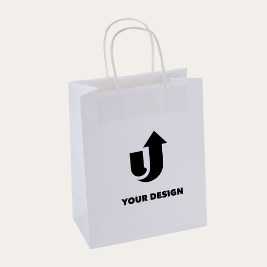 Cub White Paper Bags