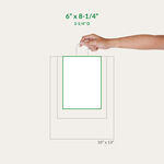 Queen White Paper Bags